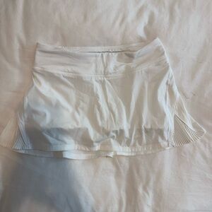 Play off the Pleats Lululemon athletica White Mini Skirt